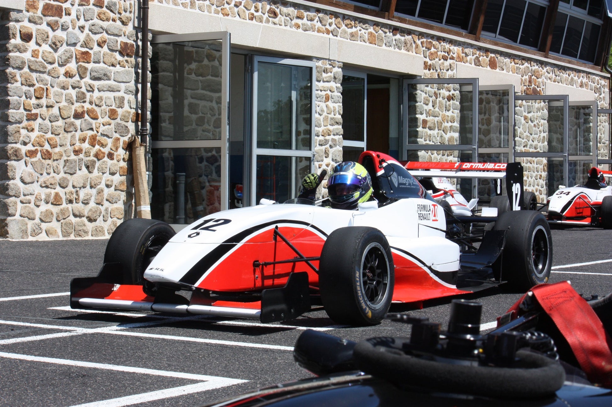 Circuit du Mas du Clos en Formule Renault avec Mercury Silver.