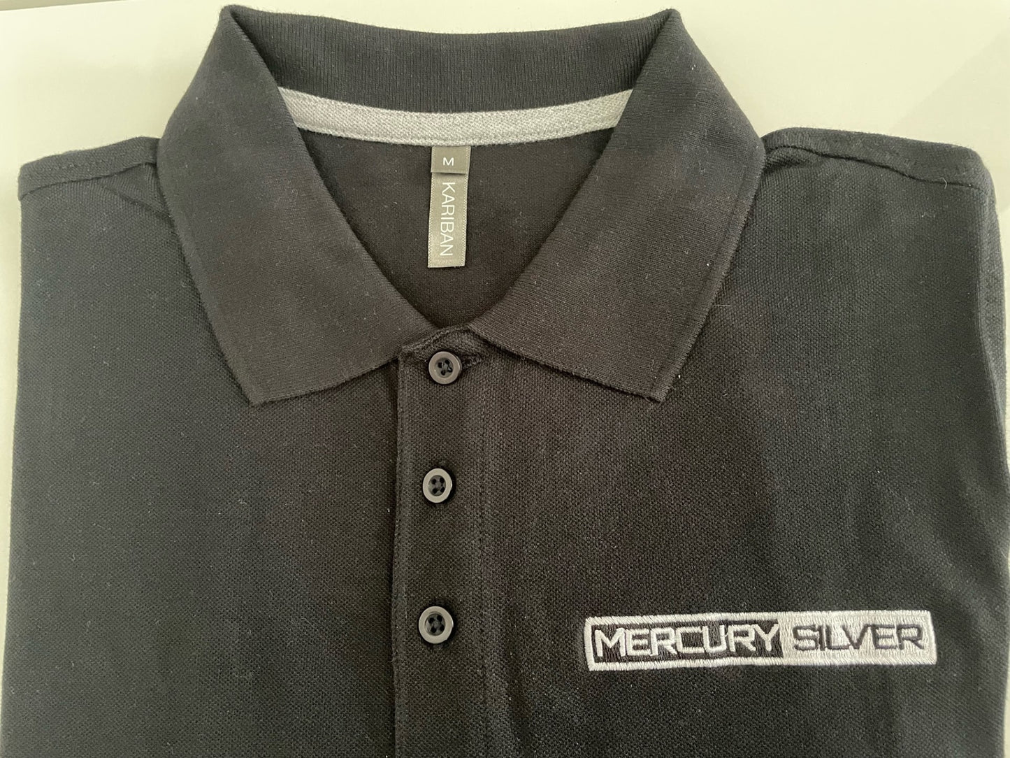 Polo Mercury Silver (noir) - Homme