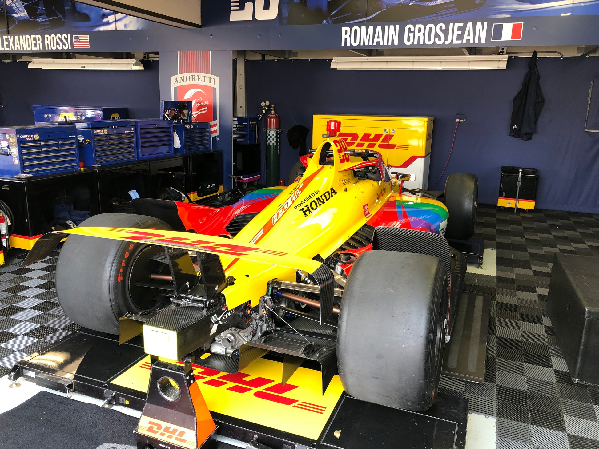 Romain Grosjean Andretti Racing