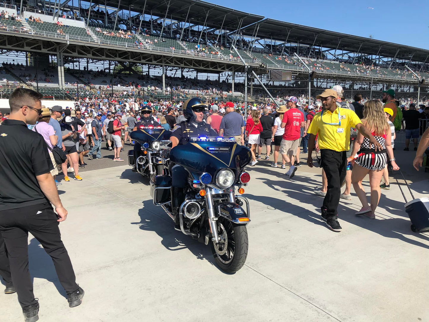 Indianapolis 500, quelques minutes avant le Drivers Meeting !