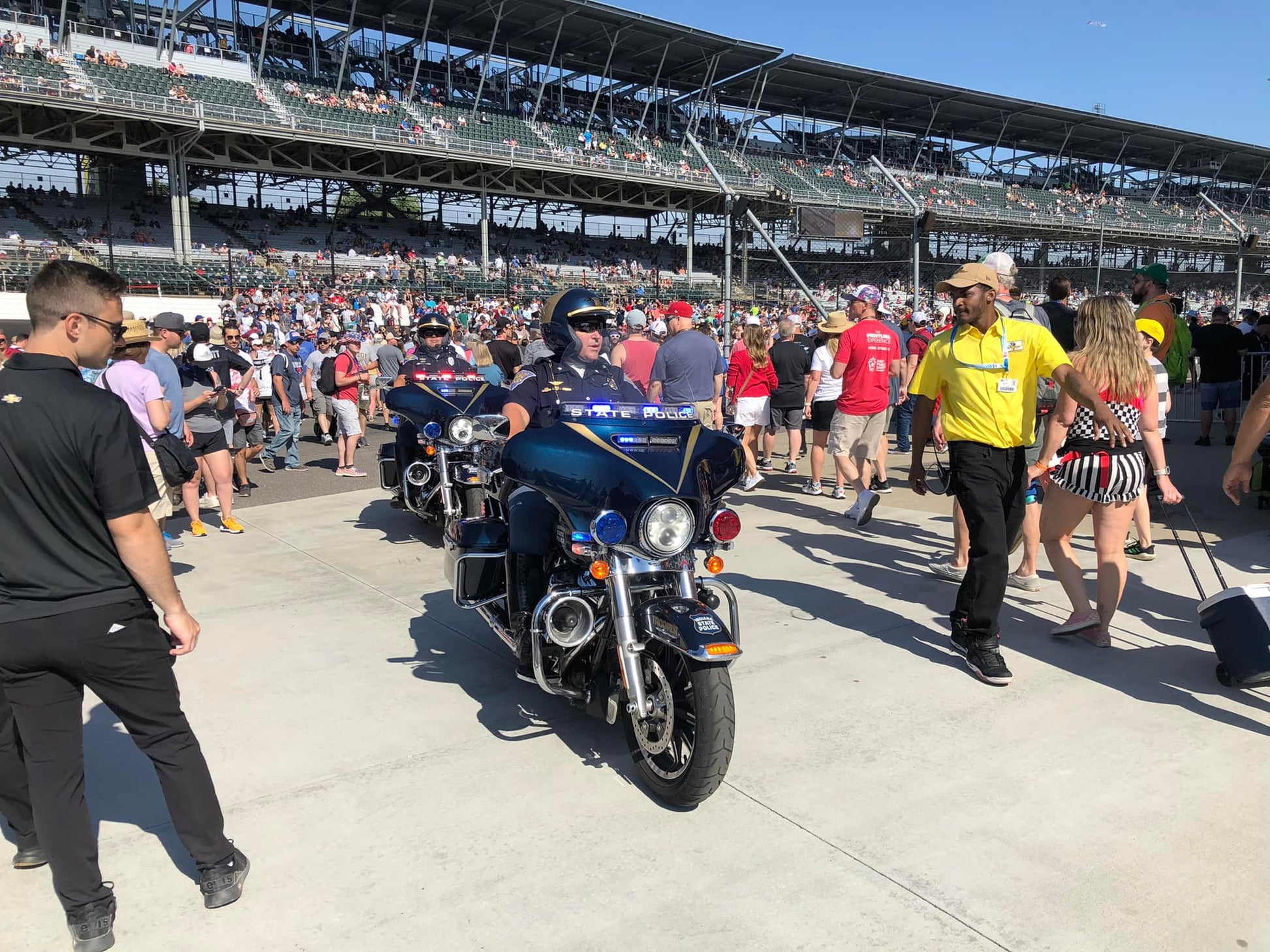 Indianapolis 500, quelques minutes avant le Drivers Meeting !