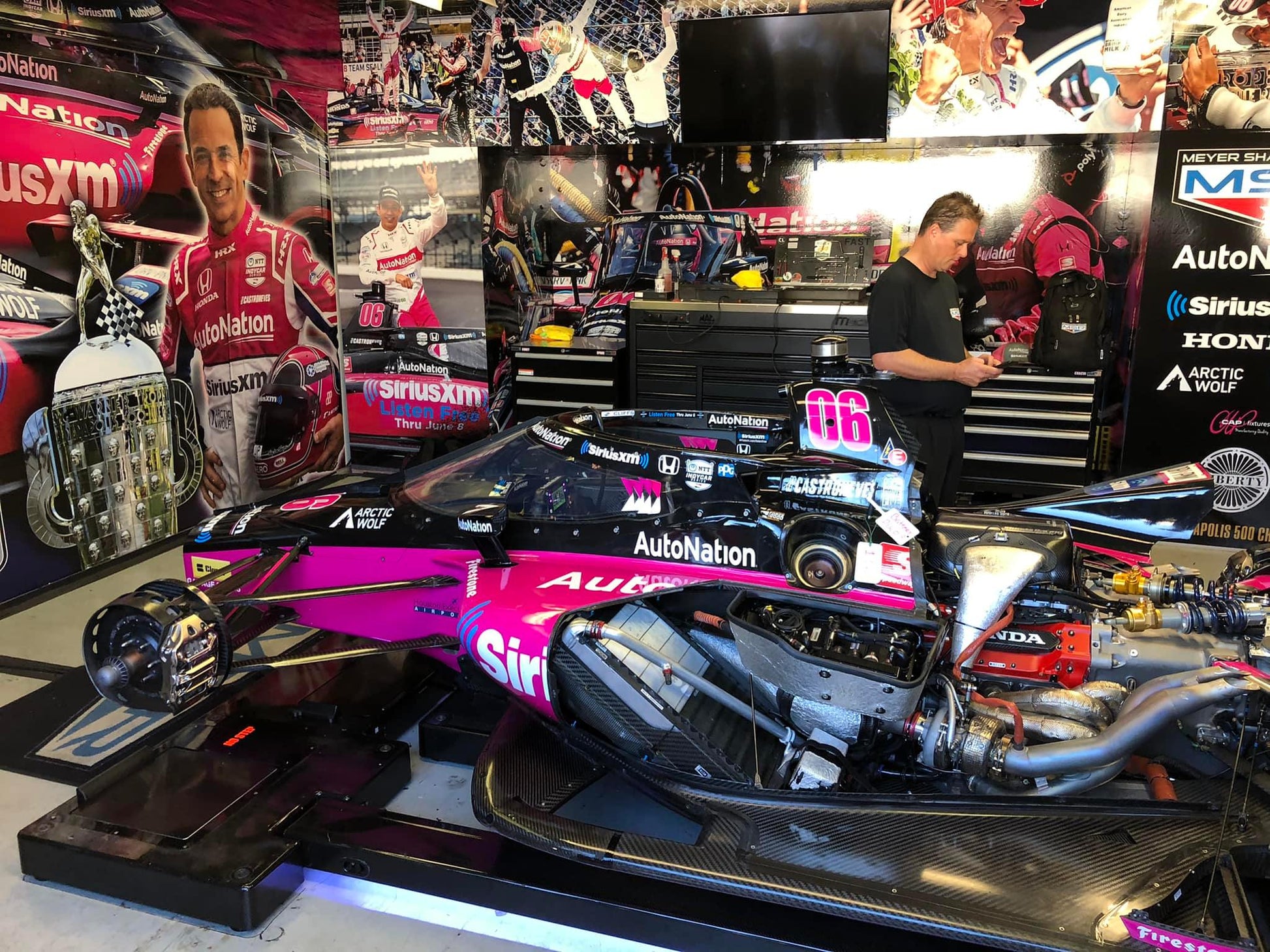 Indianapolis 500 Castroneves une star de l'Indy 500 !